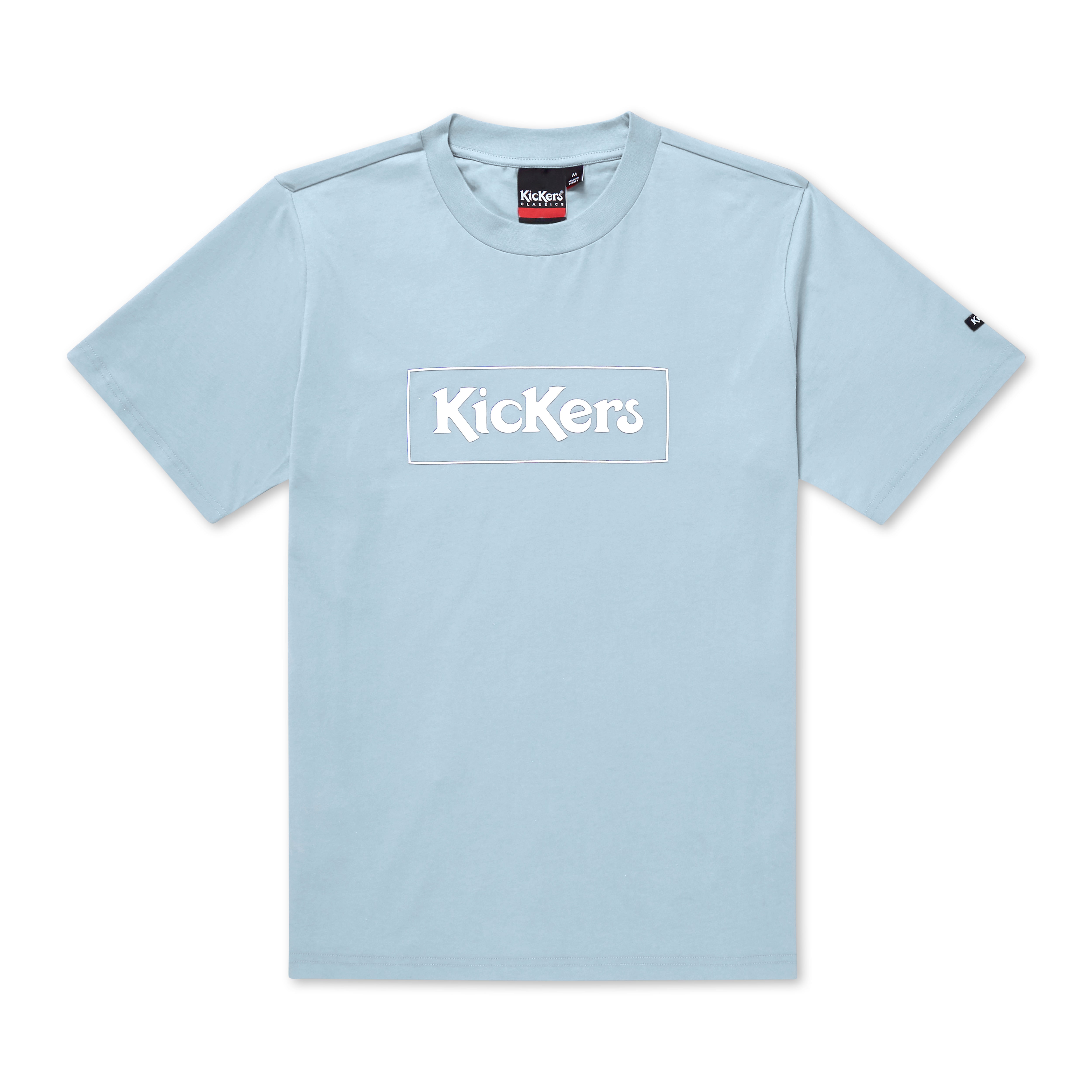 Adult Mens Kickers Classic Box Tee Blue, view 1