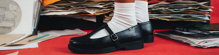 Buckle School Shoes