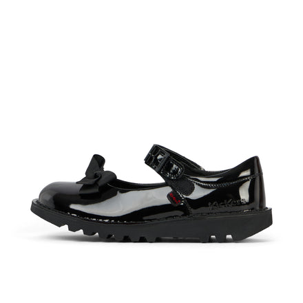 Junior Girls Kick Mj Bow Patent Leather Black