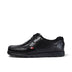 Left side view of Adult Mens Fragma Lace Leather Black