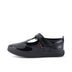 Left side view of Infant Girls Kariko T-Strap Patent Leather Black