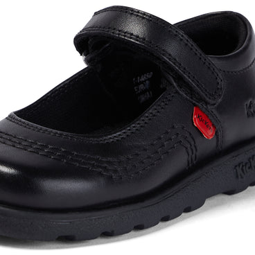 Detail view (close-up) of Infant Girls Fragma Pop Leather Black