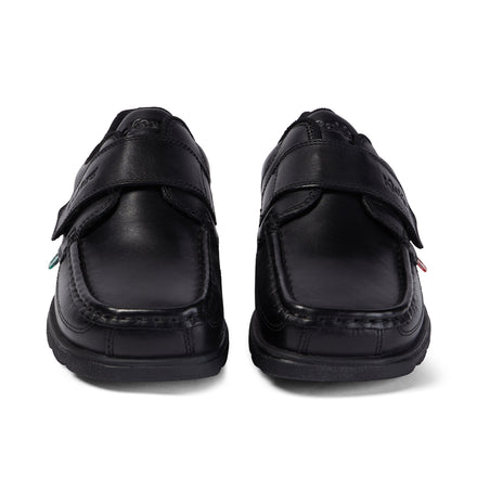 Youth Mens Fragma Strap Leather Black