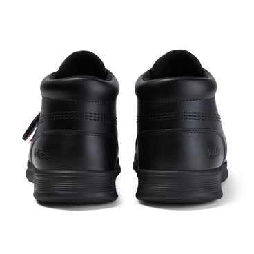 Back view of Adult Unisex Kelland Hi Leather Black