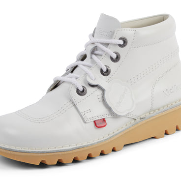 Detail view (close-up) of Adult Unisex Kick Hi White