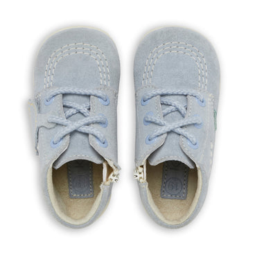 Detail view (Top view mapped) of Baby Kick Hi Blue