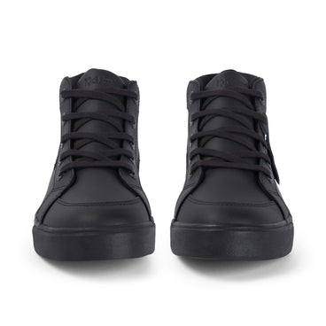 Front view of Youth Unisex Tovni Hi Leather Black