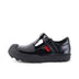 Left side view of Infant Girls Plunk Mj Patent Leather Black