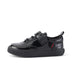 Left side view of Infant Girls Tovni Brogue Shoe Patent Leather Black