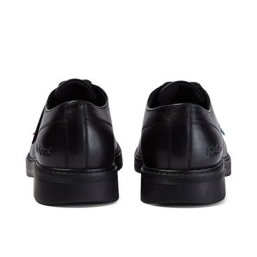 Back view of Adult Mens Finley Lo Leather Black