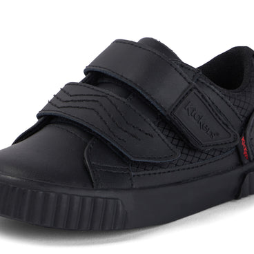 Detail view (close-up) of Infant Boys Tovni Twin Flex Leather Black