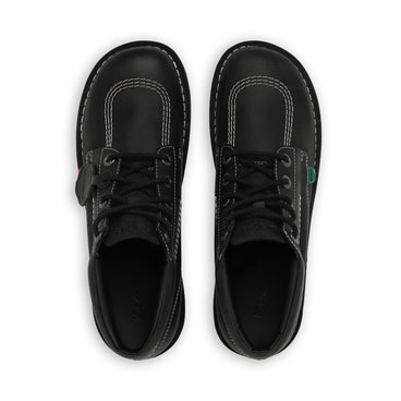 Detail view (Top view mapped) of Adult Unisex Kick Hi Black/White