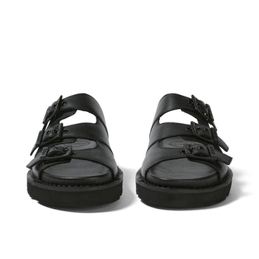 Front view of Adult Women's Knox Lo Slide Black