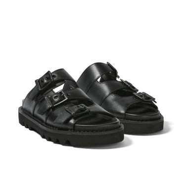 Front ¾ right of Adult Women's Knox Lo Slide Black