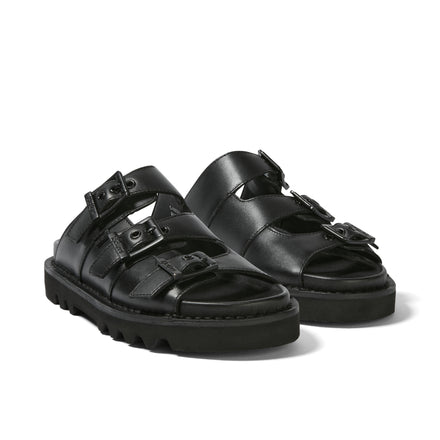 Front ¾ right of Adult Women's Knox Lo Slide Black