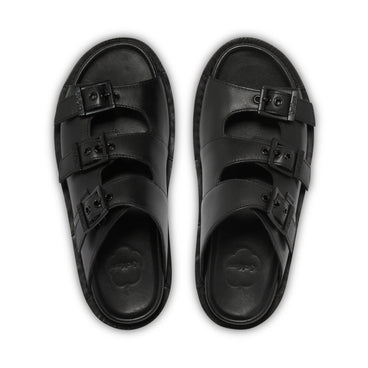 Detail view (Top view mapped) of Adult Women's Knox Lo Slide Black