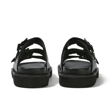Back view of Adult Women's Knox Lo Slide Black