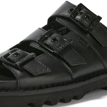 Detail view (close-up) of Adult Women's Knox Lo Slide Black