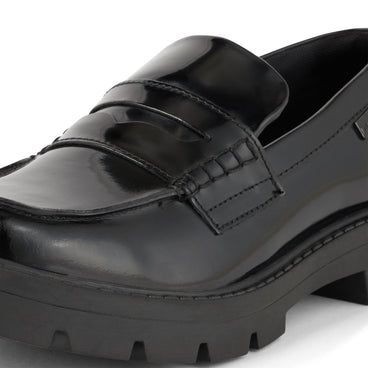 Detail view (close-up) of Adult Womens Kori Loafer Leather Black