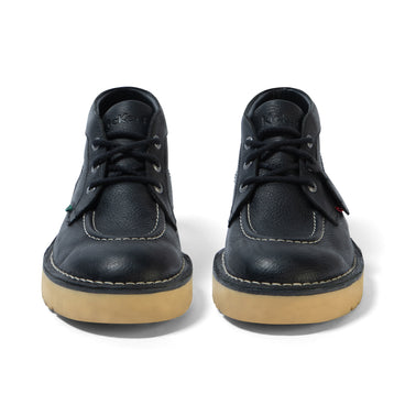 Front view of Adult Unisex Daltrey Chuk Leather Black