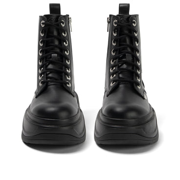 Front view of Adult Unisex Kade Boot Leather Black