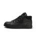 Left side view of Youth Mens Tovni Hi Double Tongue Leather Black