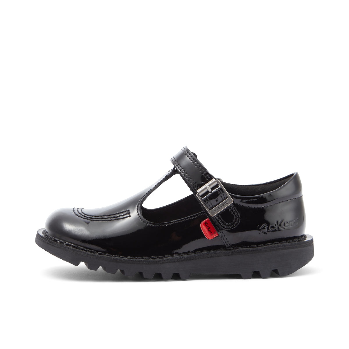 Kick T Bar Vel Patent Leather