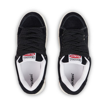 Detail view (Top view mapped) of Adult Unisex 70 Lo Trainers Suede Black