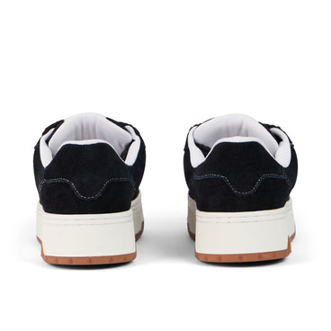 Back view of Adult Unisex 70 Lo Trainers Suede Black