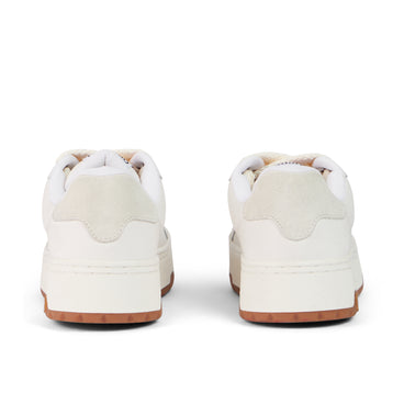 Back view of Adult Unisex 70 Lo Trainers Leather White