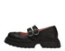 Left side view of Junior Girls Kenzi MJ Shoes Leather Black