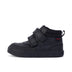 Left side view of Infant Boys Tovni Scuff Hi Leather Black