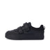 Left side view of Junior Boys Tovni Scuff Lo Leather Black