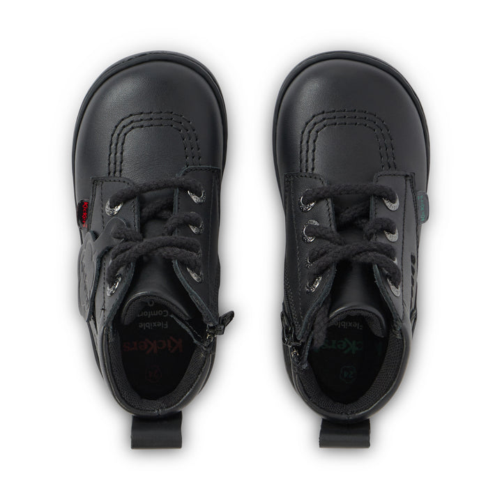 Buy Kickers Infants Kick Lo Velcro Shoes Black
