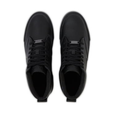 Detail view (Top view mapped) of Adult Unisex Tovni Tumble Hi Leather Black