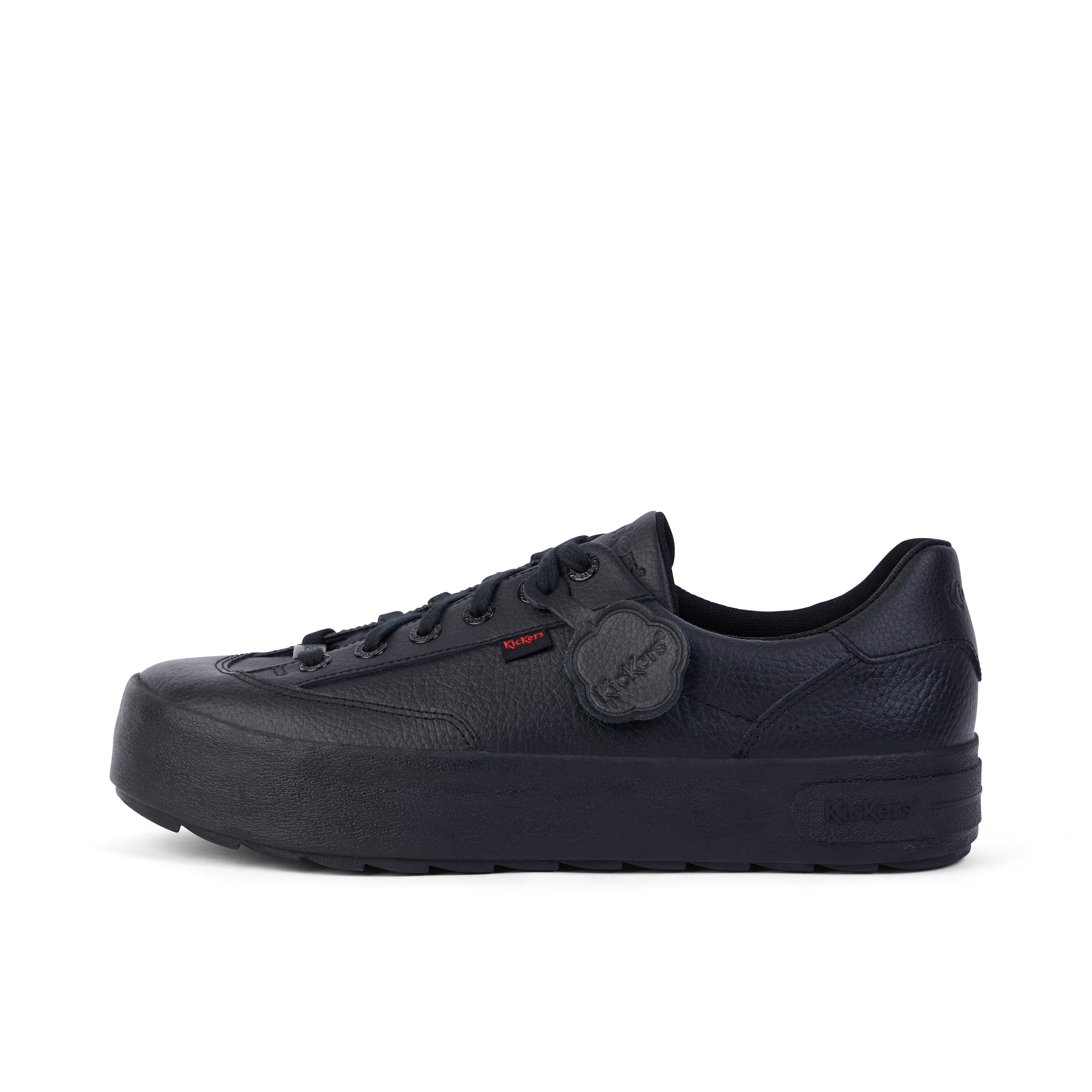 Adult Men Kester Lo Leather Black – Kickers