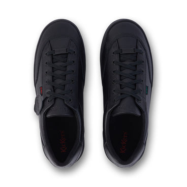 Detail view (Top view mapped) of Adult Men Kester Lo Leather Black