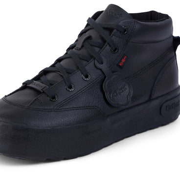 Detail view (close-up) of Adult Men Kester Hi Leather Black