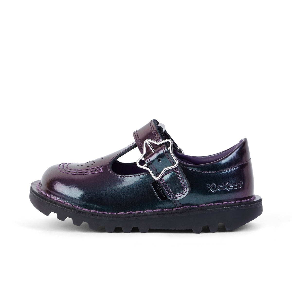 Kick T Bar Galactic Patent Leather