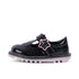 Infant Girls Kick Tbar Galactic Leather Black