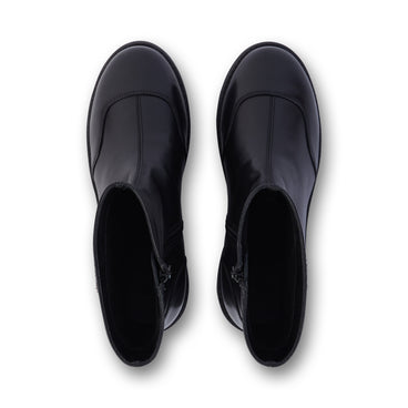 Detail view (Top view mapped) of Adult Women Edie Boot Leather Black