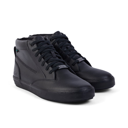 Front ¾ right of Youth Women Kenzi T-Bar Patent Leather Black