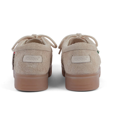 Back view of Adult Unisex Lennon Wall Suede Off White