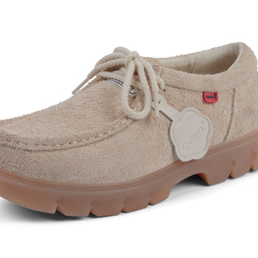 Detail view (close-up) of Adult Unisex Lennon Wall Suede Off White