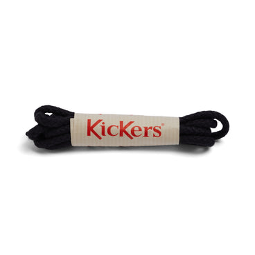Left side view of Junior Unisex Cotton laces Black