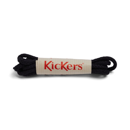 Left side view of Junior Unisex Cotton laces Black