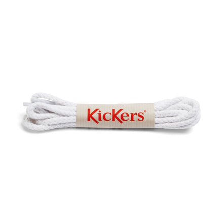 Left side view of Adult Unisex Cotton Laces White