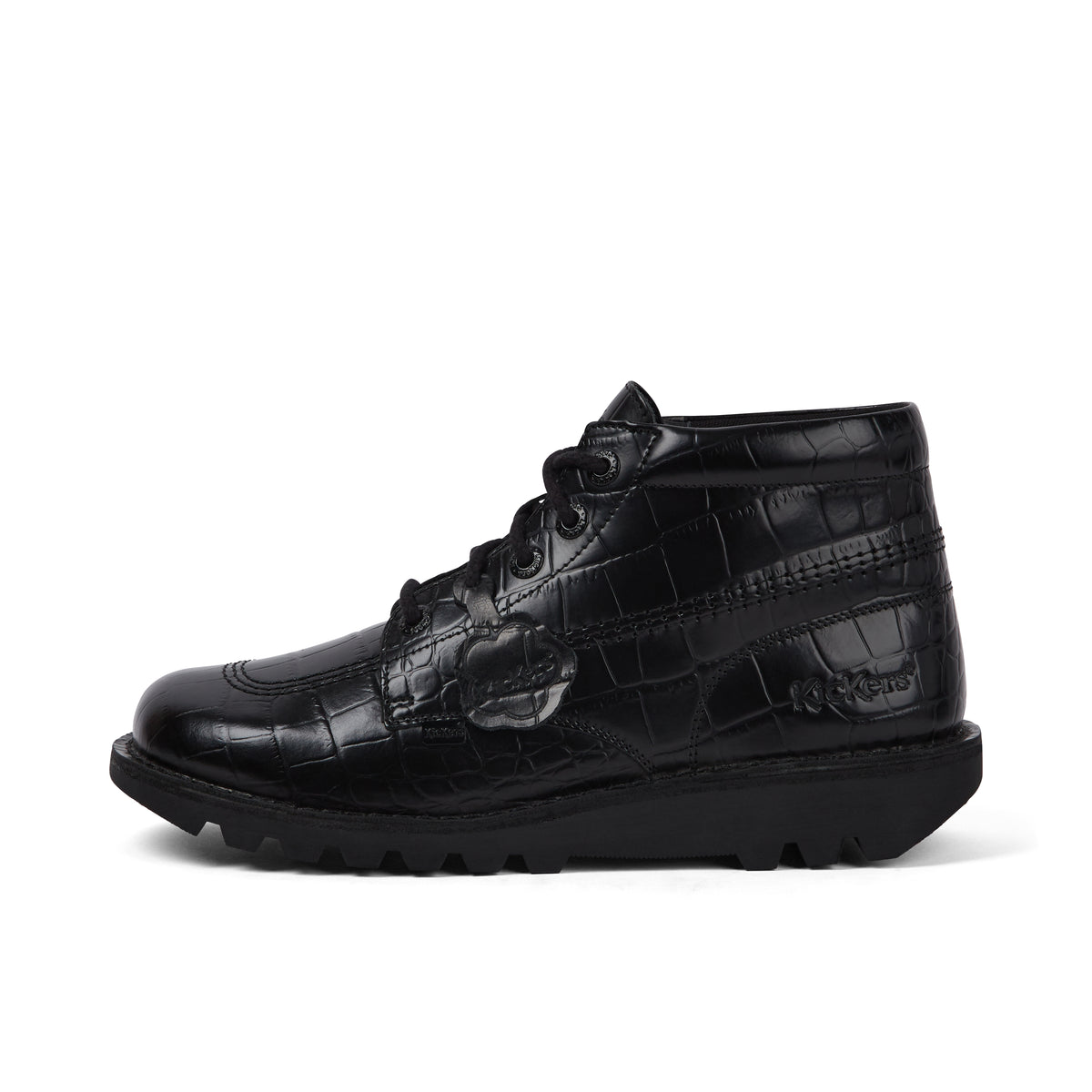 Kick Hi Croc Leather Boots