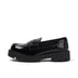 Left side view of Adult Female Kori Loafer Patent Leather Black