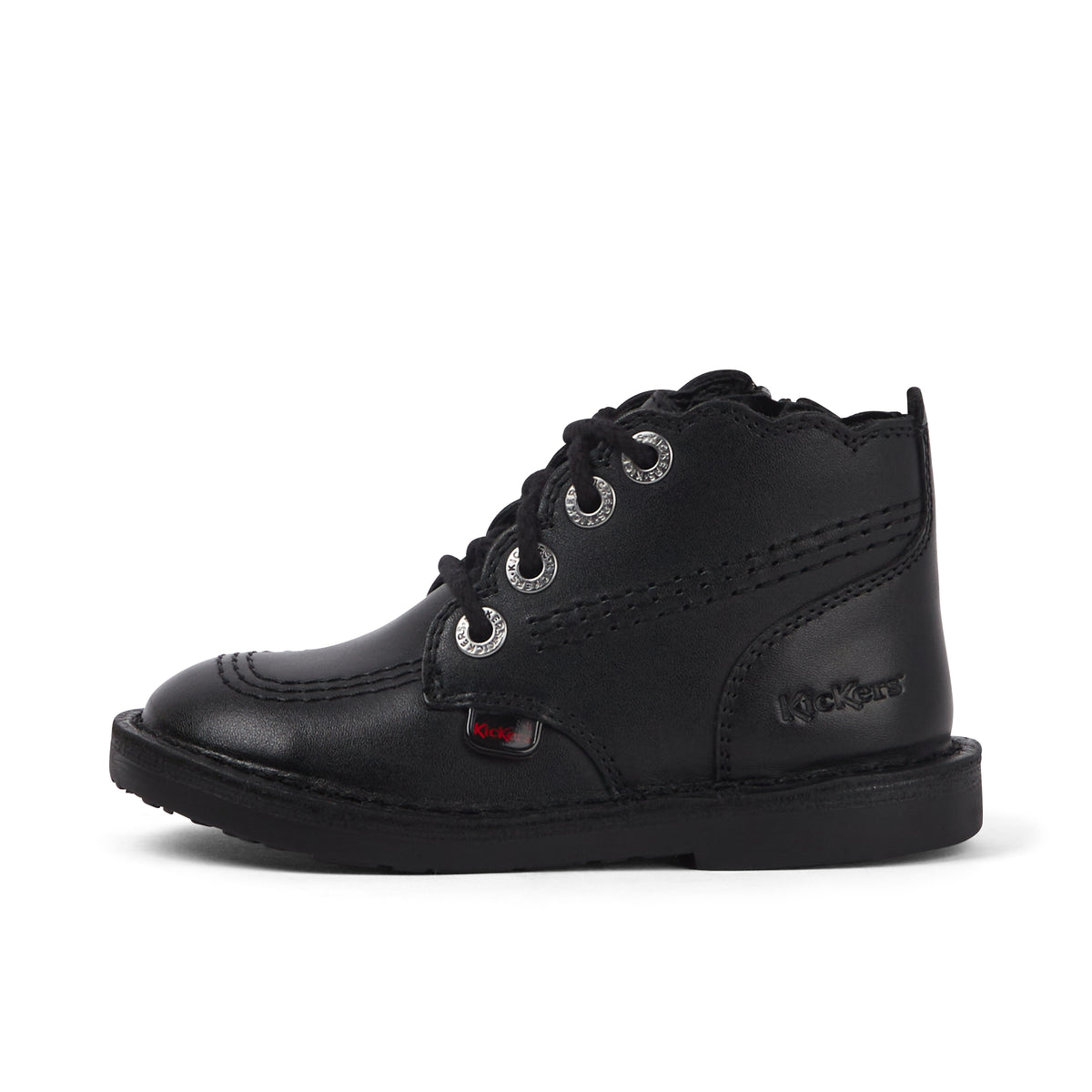 Adlar Hi Scallop Leather Boots